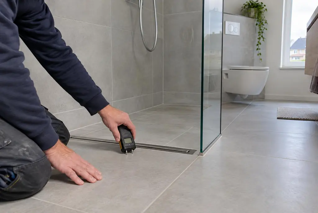 Lekdetectie Mijdrecht – badkamer in een nieuwbouwwoning